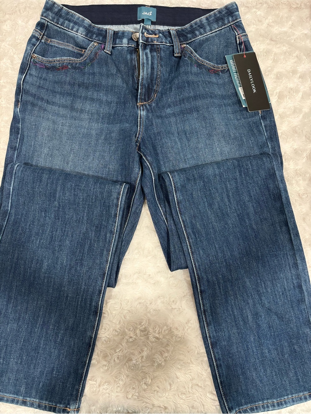 Jag Jeans Straight Fit Blue Denim Jeans size 6